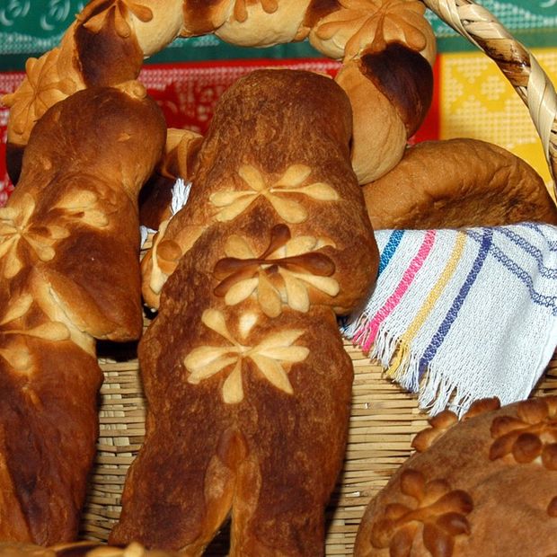 Pan de muerto mariposa